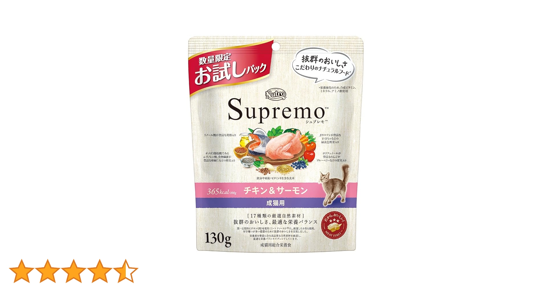 ニュートロ　シュプレモ　成猫用（チキン&サーモン）（白身魚&チキン）3kg×４袋 シュプレモ ニュートロ 猫 シュプレモ 成猫用 チキン＆サーモン